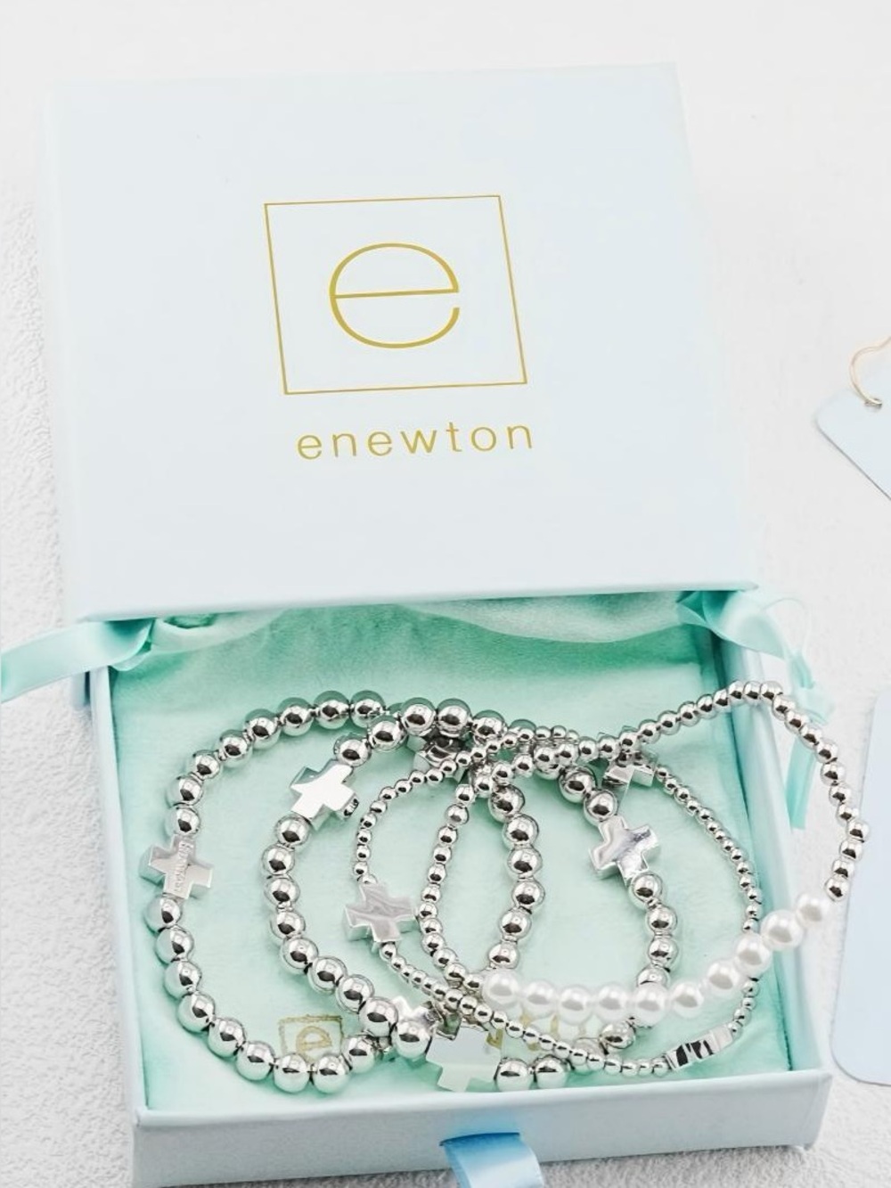 Enewton Silver Cross Bracelet Set - Picture 2 of 5